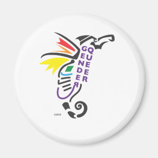 Genderqueer Symbool Magneet
