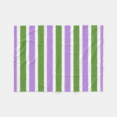 Genderqueer Vlag Fleece Deken (Voorkant (Horizontaal))