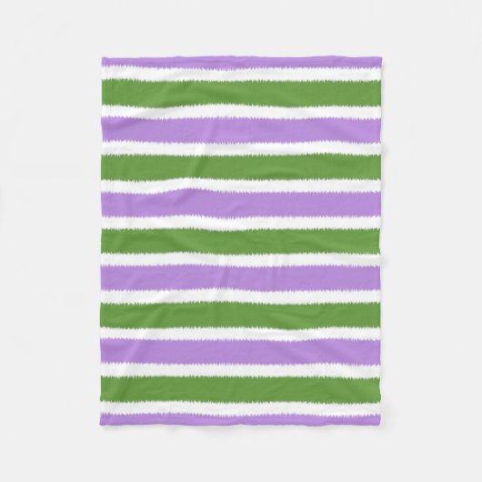 Genderqueer Vlag Fleece Deken (Voorkant)