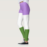 GenderQueer vlag Leggings<br><div class="desc">GenderQueer vlag</div>