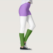 GenderQueer vlag Leggings (Rechts)