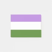 Genderqueerprijs Post-it® Notes (Voorkant)