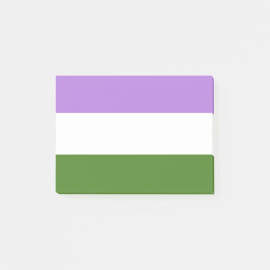 Genderqueerprijs Post-it® Notes (Voorkant)