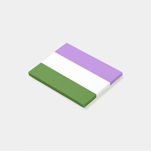 Genderqueerprijs Post-it® Notes (Schuin)