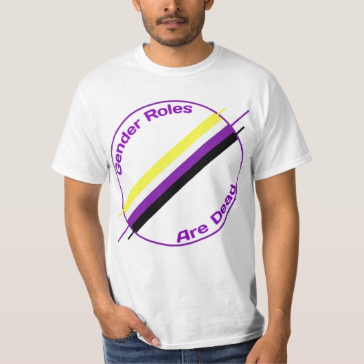 Genderrollen zijn dode T-shirt (Voorkant)