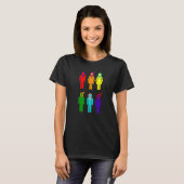Genders Pride Lgbtq Rainbow Transgender Bisexual L T-shirt (Voorkant volledig)