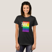 Genders zijn verouderd in de lgbtq Pride Maand Pri T-shirt (Voorkant volledig)