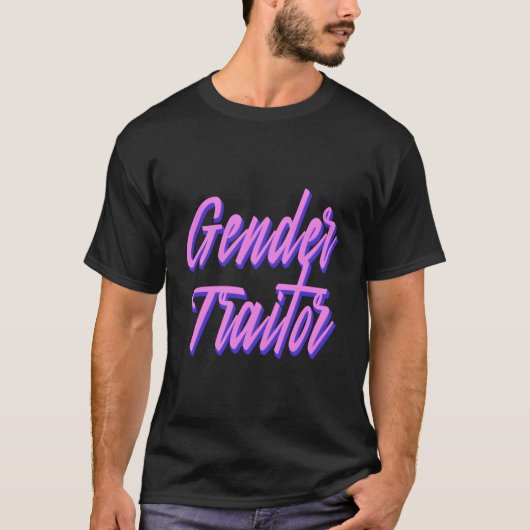 Genderverrader T-shirt (Voorkant)