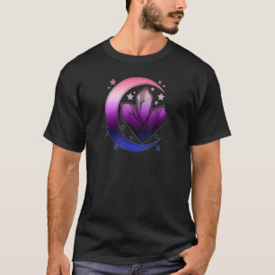 Gendervloeial Celestial Spiritueel Queer Pride Moo T-shirt