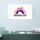 Gendervloeibaar geslachtsymbool spandoek (Beurs)