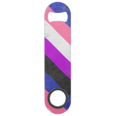 Gendervloeibaar Speed Flessenopener (Achterkant)