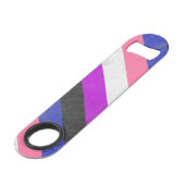 Gendervloeibaar Speed Flessenopener (Achterkant Gekanteld)