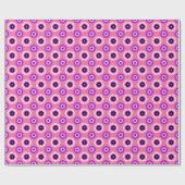 Gendervloeibaarheidsprijs-roze bloem cadeaupapier (Vlak)