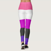 Gendervloeide Pride Flag Leggings (Achterkant)