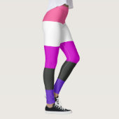 Gendervloeide Pride Flag Leggings (Rechts)