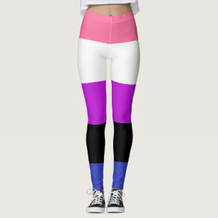 Gendervloeide Pride Flag Leggings