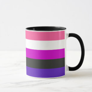 Gendervloeide Pride Flag Mok