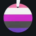 Gendervloeien Ornament<br><div class="desc">Gendervloeibare Design & kleding van LGBTshirts.com Bladeren 10.000  Lesbian,  Gay,  Bisexual,  Trans,  Cultuur,  Humor en Pride Producten met inbegrip van T-shirts,  Tanks,  Hoodies,  Stickers,  Buttonnen,  Mokken,  Posters,  Petten,  Kaarten en magneten.  Alles van "GAY" TOT "Z" SCHOONT NU OP: http://www.LGBTshirts.com VINDEN ONS OP: HET WEB: http://www.LGBTshirts.com FACEBOOK: http://www.facebook.com/glbtshirts TWITTER: http://www.twitter.com/glbtshirts</div>