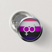 Gendervloeien Ronde Button 3,2 Cm (Voorkant /achterkant)