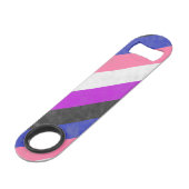 Gendervloeien Speed Flessenopener (Voorkant Gekanteld)