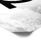 Gendervloeiend gendersymbool poster (Hoek)