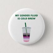 Gendervloeikold Brew Ronde Button 5,7 Cm (Voorkant)
