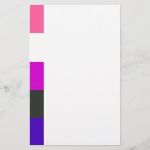 Gendervloeivlag Briefpapier