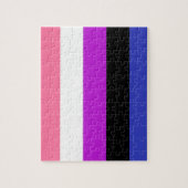 Gendervloeivlag Legpuzzel (Verticaal)