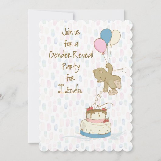 Gendervrijheid Persoonlijke uitnodiging (Voorkant)