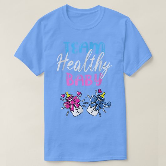 Gendervrijheid Team Healthy Baby 482 T-shirt (Design voorkant)