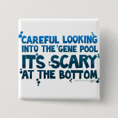 Gene Pool Vierkante Button 5,1 Cm (Voorkant)