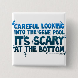 Gene Pool Vierkante Button 5,1 Cm