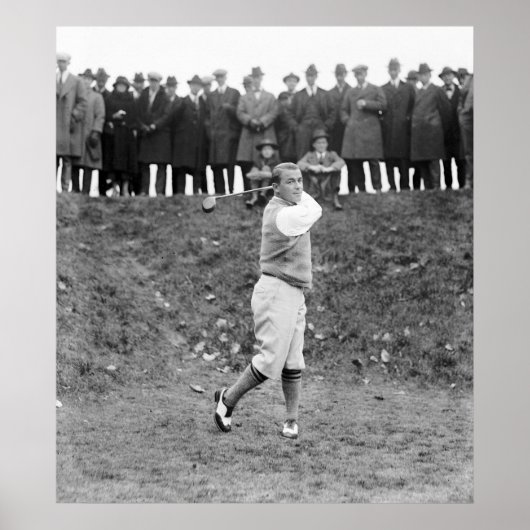 Gene Sarazen, 1922 Poster (Voorkant)