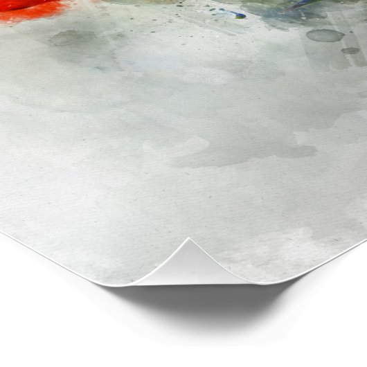 Gene Snow Snowman Perfect Poster (Hoek)