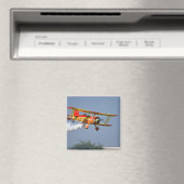 Gene Soucy doet aerobatics in Grumman Magneet (Insitu (Vaatwasser))