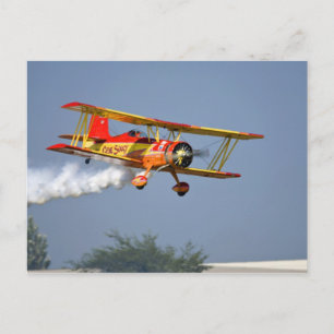 Gene Soucy predikt aerobatics in Grumman Briefkaart