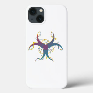 Gene Splicing Bio Hazard Symbool Case-Mate iPhone Case