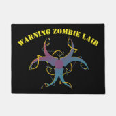 Gene Splicing Bio Hazard Symbool Deurmat (Voorkant)