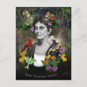 Gene Stratton Porter Portret Briefkaart (Voorkant)