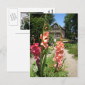 Gene Stratton Porter's House in Wildflower Bossen Briefkaart (Voorkant / Achterkant)