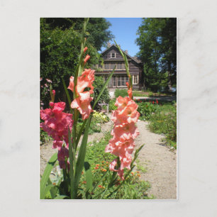 Gene Stratton Porter's House in Wildflower Bossen Briefkaart