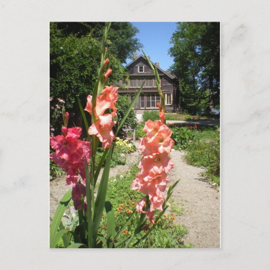 Gene Stratton Porter's House in Wildflower Bossen Briefkaart (Voorkant)