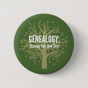 Genealoge Button (groen)