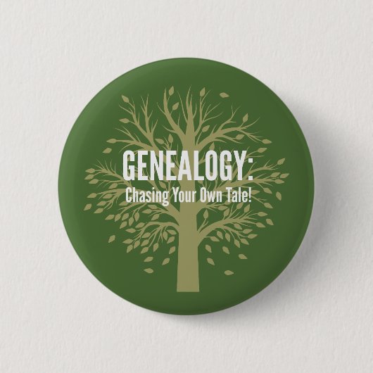 Genealoge Button (groen) (Voorkant)