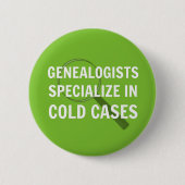 Genealoge Button (groen) (Voorkant)