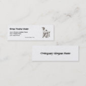 Genealoge Visitekaartje... Mini Visitekaartje (Voorkant / Achterkant)