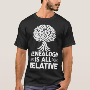 Genealogie Ancestry dna Genealogist Family Tree Ma T-shirt