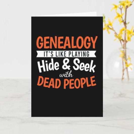 Genealogie bij het spelen van dode mensen Dna fami Kaart (Gele Bloem)