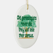 Genealogie Census Ornament (Rechts)