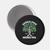 Genealogie DNA boom genealogie Familie Historian G Magneet (Voorkant / Achterkant)